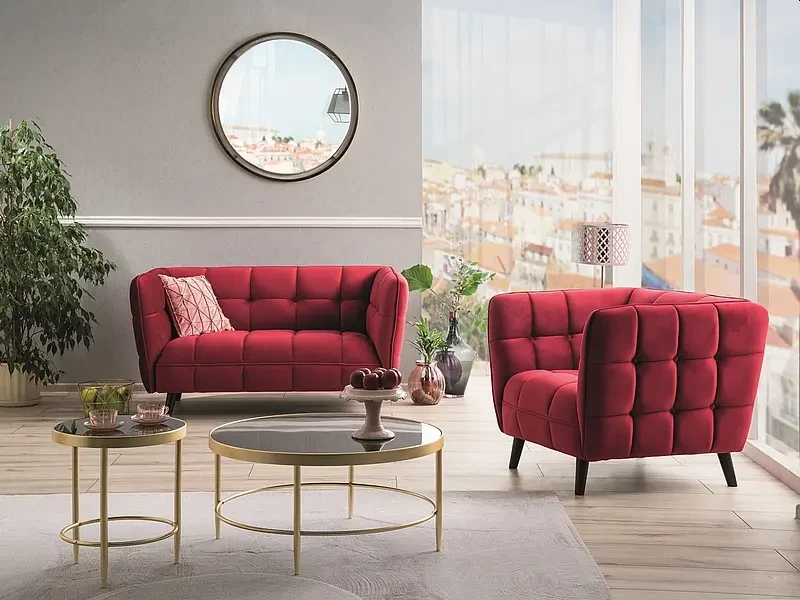 Sofa tapicerowana Castello 2 Velvet