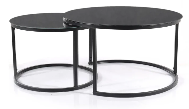 Zestaw stolików Atlanta D czarny