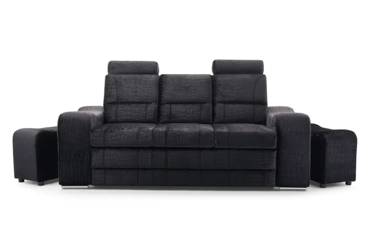 Sofa tapicerowana rozkładana Wenus CROCO 800