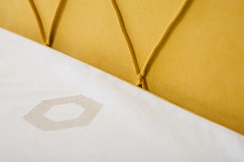 Łóżko kontynentalne Royal z pojemnikiem 120x200 dwuosobowe tapicerowane