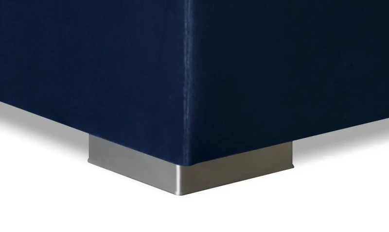 Łóżko kontynentalne Lara tapicerowane