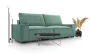 Sofa tapicerowana rozkładana Simba Poso 26