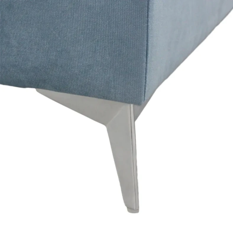 Łóżko kontynentalne Milo z pojemnikami dwuosobowe tapicerowane