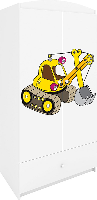 Szafa dwudrzwiowa dla chłopca BABYDREAMS