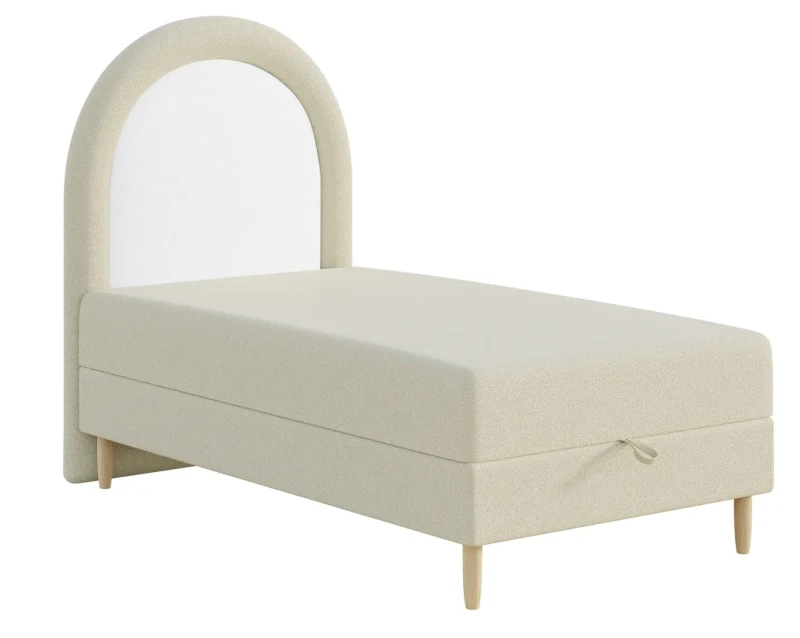 Łóżko dziecięce Balu z pojemnikiem tapicerowane