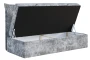 Łóżko młodzieżowe Bench z pojemnikiem 200x90 tapicerowane
