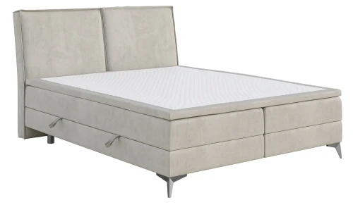 Łóżko Lolly z pojemnikami 160x200 dwuosobowe tapicerowane