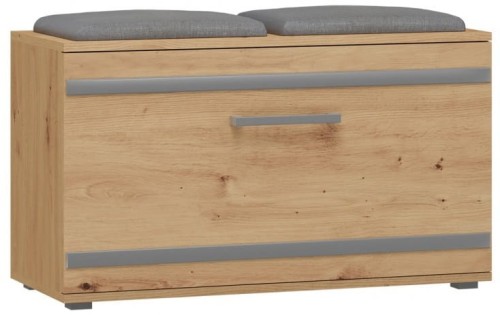Szafka na buty z siedziskiem Lille Dąb artisan