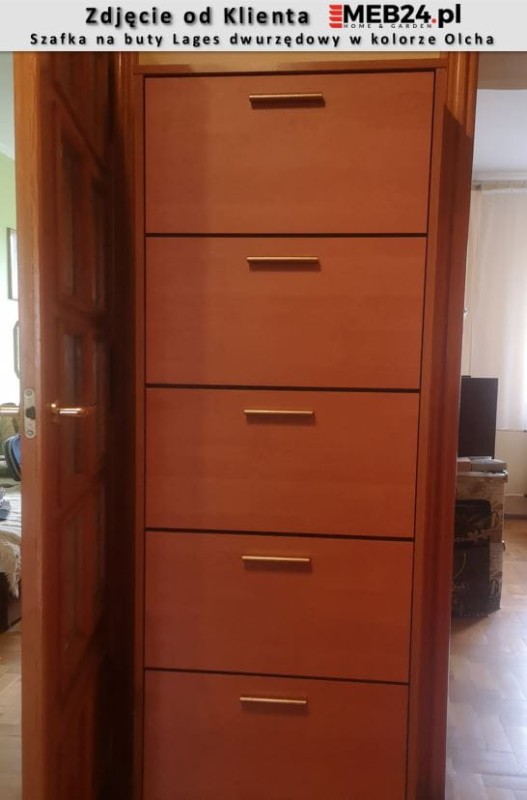 Szafka na buty do przedpokoju Lages dwurzędowy - zdjęcie od klienta