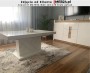 Ławostół MATERA MAX 120-170 Biały połysk - zdjęcie od klienta