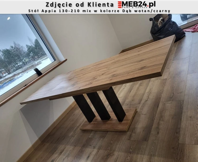 Stół Appia rozkładany 130-210 mix  - zdjęcie od klienta