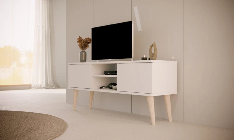 Szafka RTV Toronto 120 cm biały