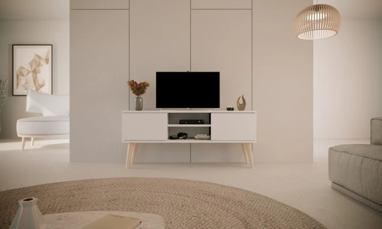 Szafka RTV Toronto 120 cm biały