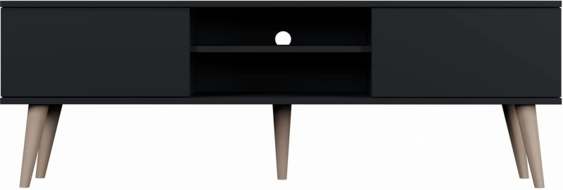 Szafka RTV Toronto 160 cm | Czarny