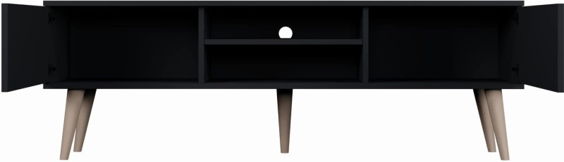 Szafka RTV Toronto 160 cm | Czarny