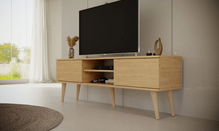 Szafka RTV Toronto 160 cm | Dąb artisan