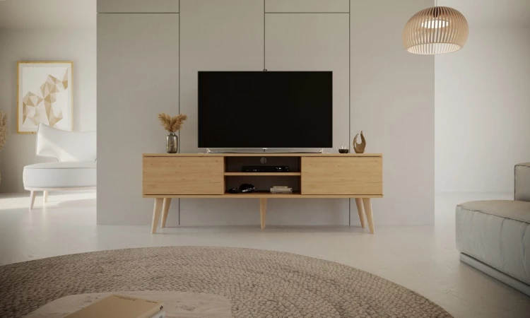 Szafka RTV Toronto 160 cm | Dąb artisan