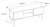 Szafka RTV Toronto 120 cm | Czarny