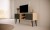Szafka RTV Toronto 120 cm | Dąb artisan + czarny