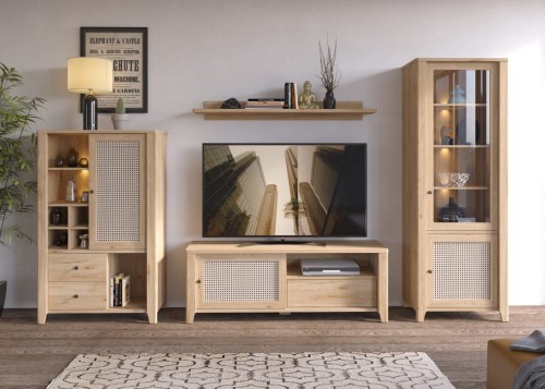 Meblościanka Parilla Z01 jackson hickory/amadeus