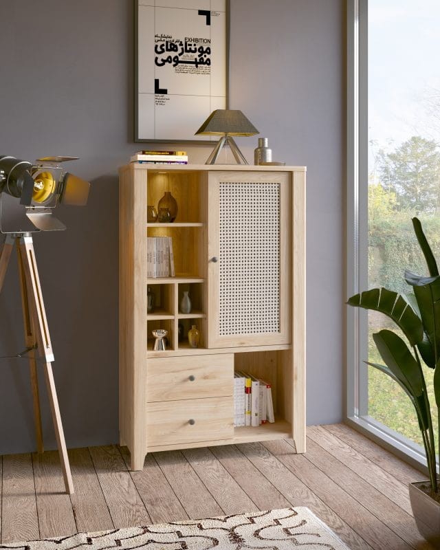 Zestaw mebli do salonu Parilla Z03 jackson hickory/amadeus