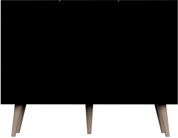 Komoda Toronto 120 cm | Czarny