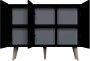 Komoda Toronto 120 cm | Czarny