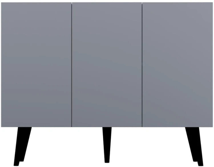 Komoda Toronto 120 cm | Szary chinchilla
