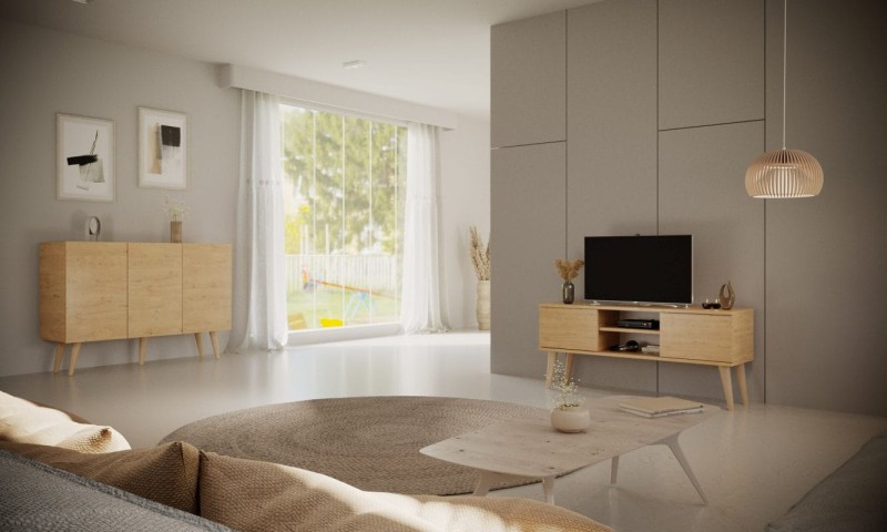 Komoda Toronto 120 cm | Dąb artisan