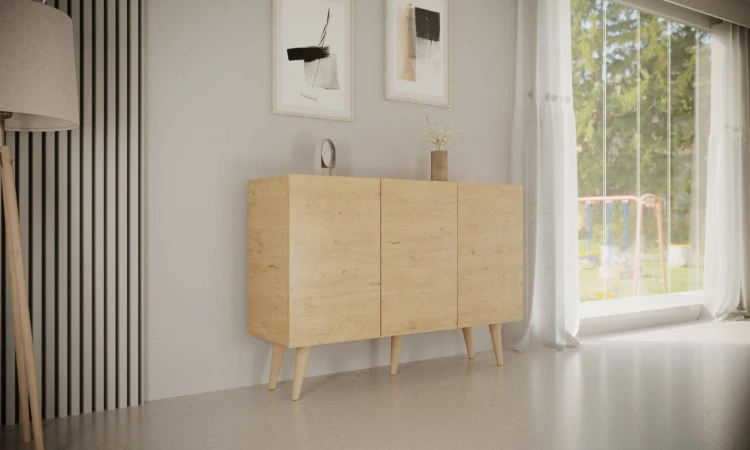 Komoda Toronto 120 cm | Dąb artisan