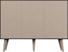 Komoda Toronto 120 cm | Dąb artisan + czarny