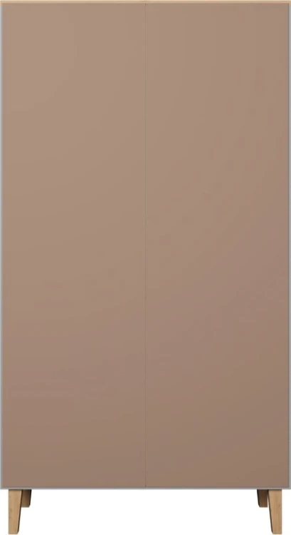 Szafa Denver 100 cm | Szary chinchilla + hikora