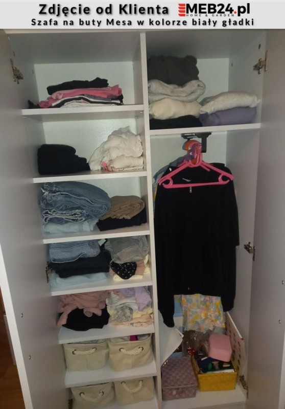 Szafa na buty Mesa do przedpokoju - zdjęcie od klienta