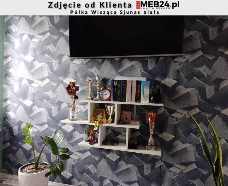 Półka Wisząca Sjunas biała - zdjęcie od klienta