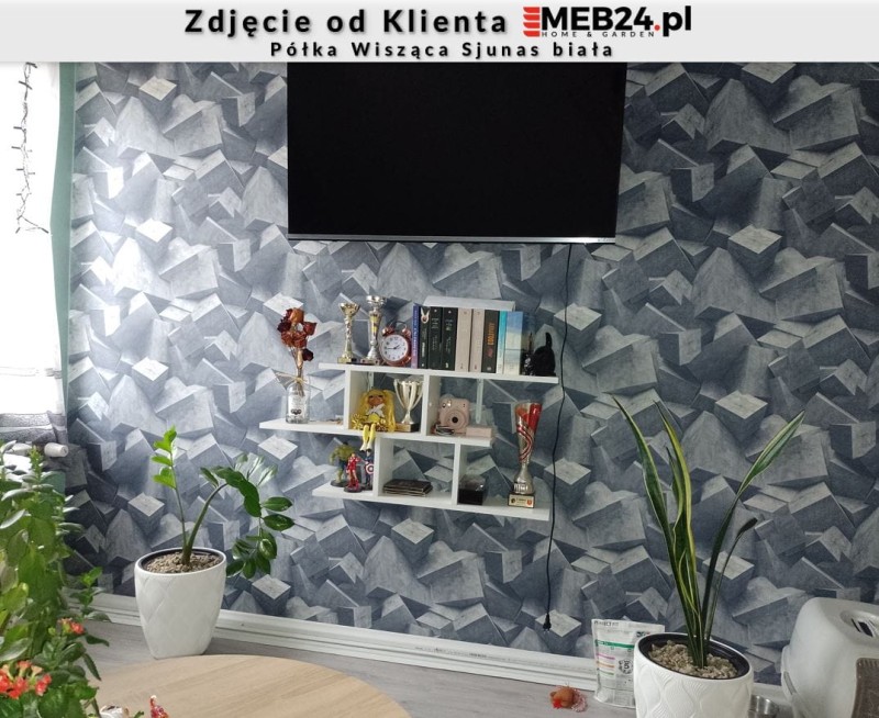 Półka Wisząca Sjunas biała - zdjęcie od klienta