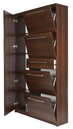 Szafka na buty Pedro złożona stojąca