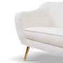 Sofa tapicerowana Bea IV tkanina boucle baranek