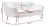 Sofa tapicerowana Bea IV tkanina boucle baranek