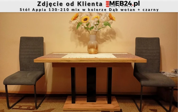 Stół Appia rozkładany 130-210 mix - zdjęcie od klienta
