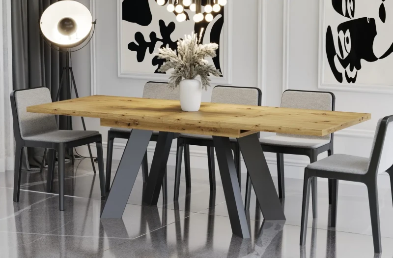 Stół Como rozkładany 130-210 kolor artisan