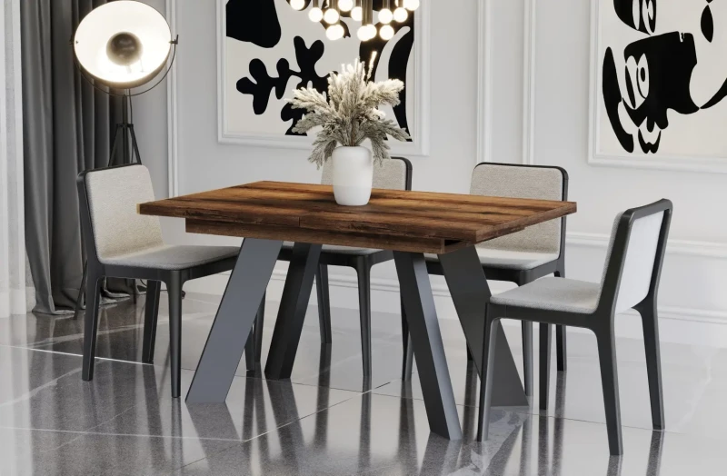 Stół Como rozkładany 130-210 dąb monastery