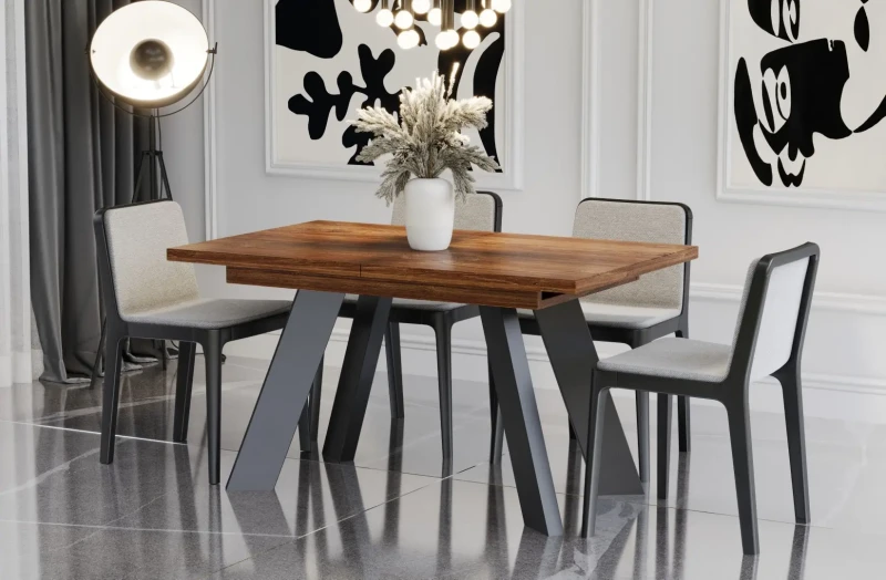 Stół Como rozkładany 130-210 dąb stirling