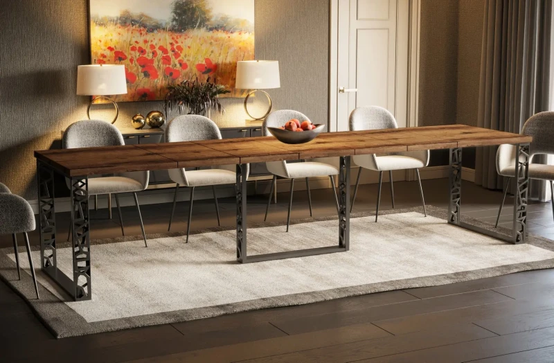 Stół Ewerest rozkładany 130-250 dąb monastery