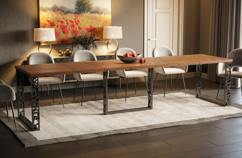 Stół Ewerest Max rozkładany 130-330 Dąb Stirling