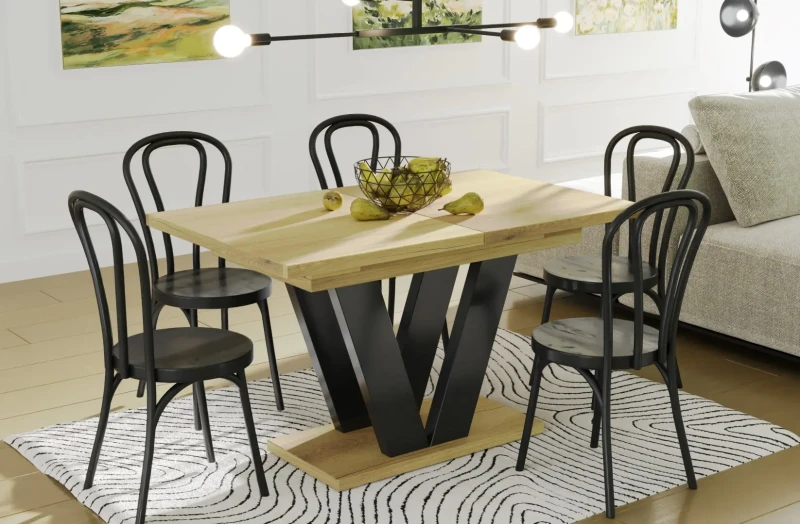 Stół Lara rozkładany 130-210 natura