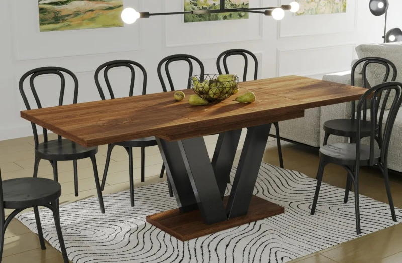 Stół Lara rozkładany 130-210 dąb stirling