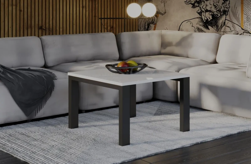 Ława Garold 80 biały połysk