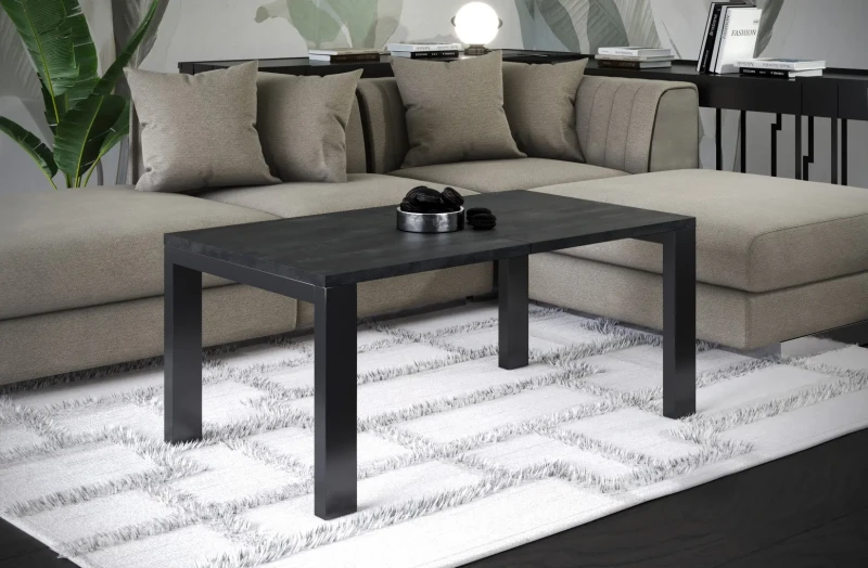 Ława Garold 120 kolor Ciemny beton