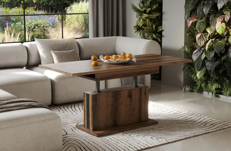 Ławostół Solaris rozkładany 110-170  dąb monastery