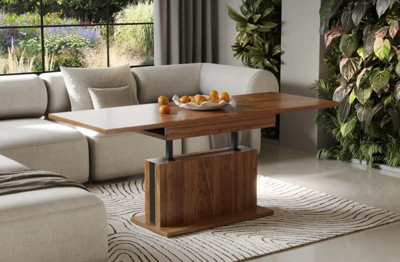 Ławostół Solaris rozkładany 110-170  dąb Stirling